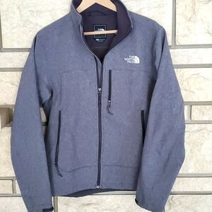 Men's SM North Face grey jacket
